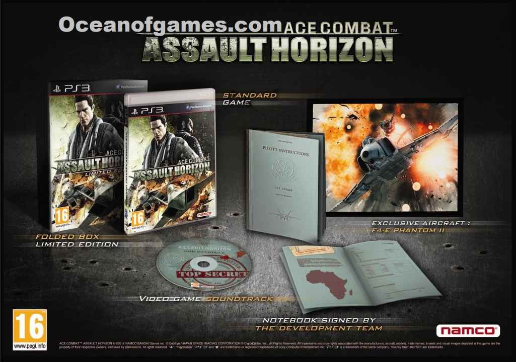 ace combat assault horizon pc free