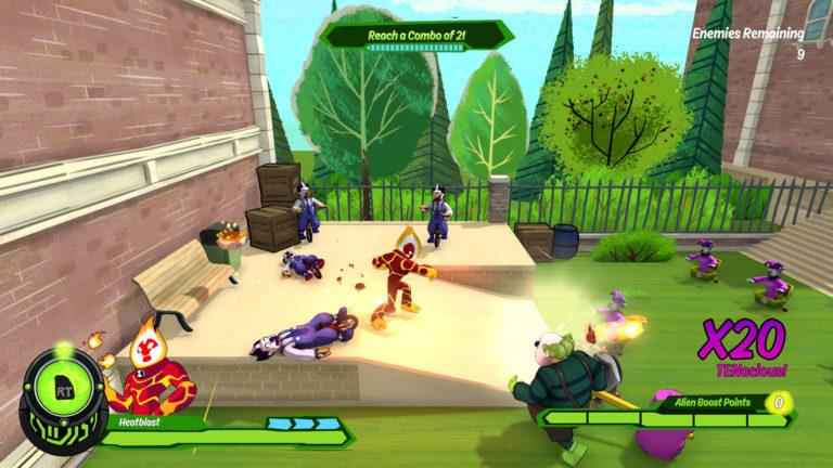 Ben 10 Games, Hero Time App Gameplay