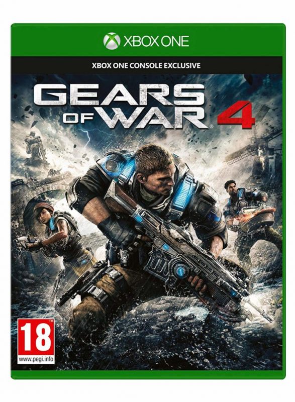 Gears of War 4 cover or packaging material - MobyGames