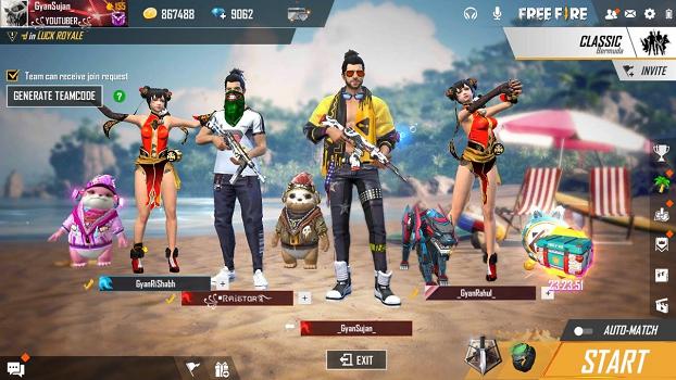 Download Free Fire para PC